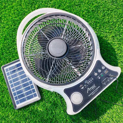 SolarBreeze®: Ventilador con Cargador Solar