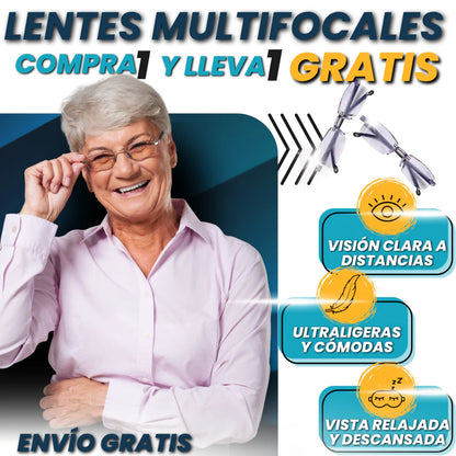 2x1 Lentes Multifocales - MAXVISION👓Compra 1 Recibe 2