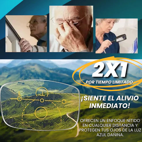 2x1 Lentes Multifocales - MAXVISION👓Compra 1 Recibe 2