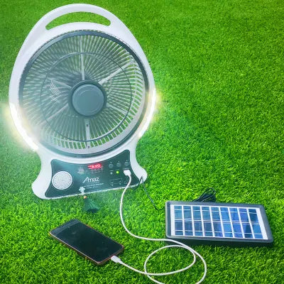 SolarBreeze®: Ventilador con Cargador Solar