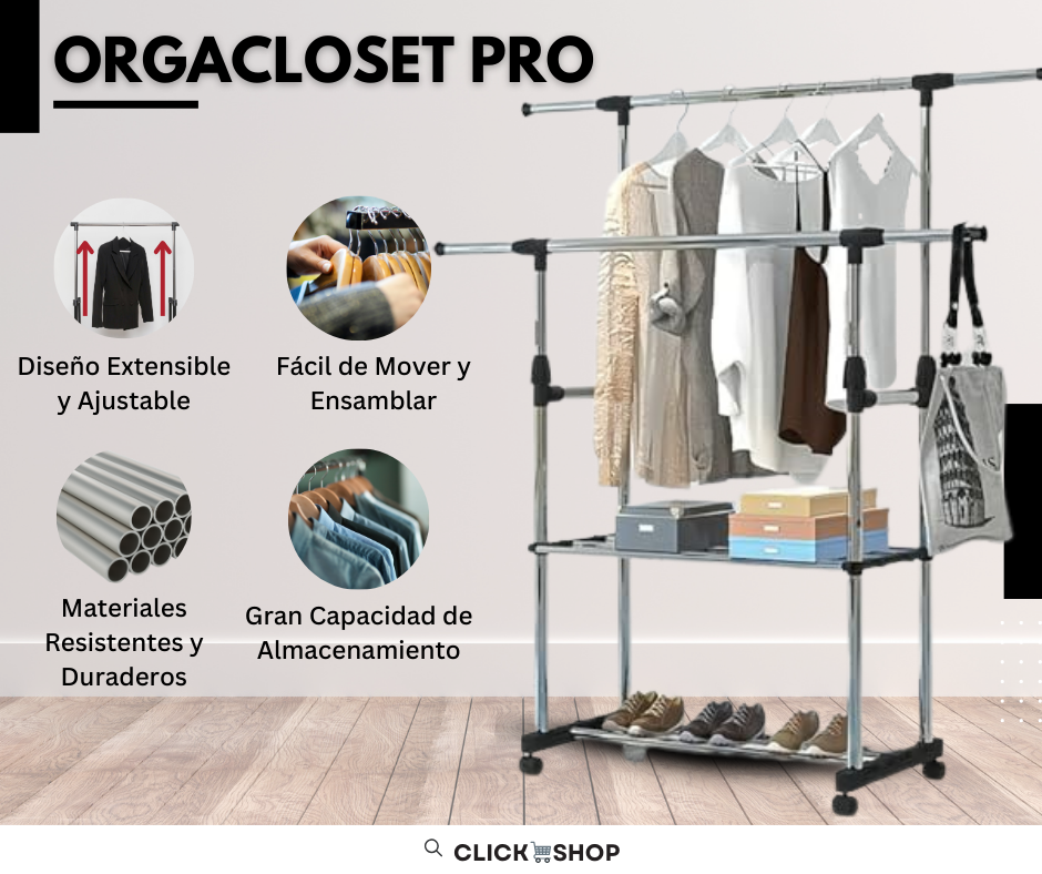 OrgaCloset Pro – Más Espacio, Más Orden, Cero Desorden