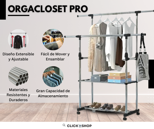 OrgaCloset Pro – Más Espacio, Más Orden, Cero Desorden