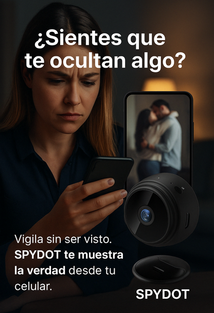 Mini camara espia magnetica full hd 4k ultra vision📹