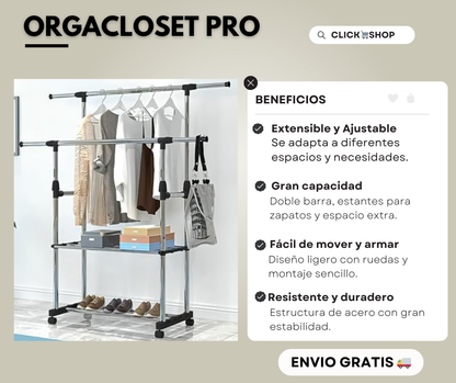 OrgaCloset Pro – Más Espacio, Más Orden, Cero Desorden