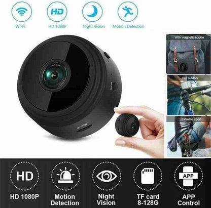 Mini camara espia magnetica full hd 4k ultra vision📹