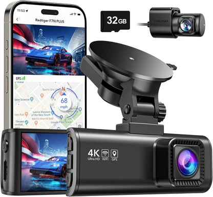 AutoPilot Cam 360 🚗📹 Cámara Frontal y Trasera 4K