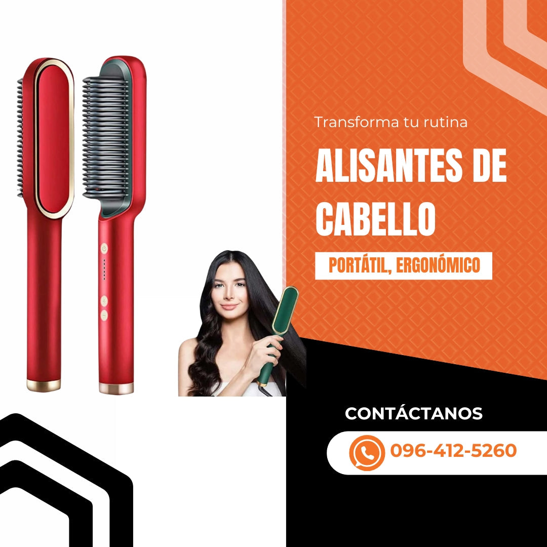 "GlowCharm™ – Tu Estilo, Tu Brillo" - Alisador 2 en 1