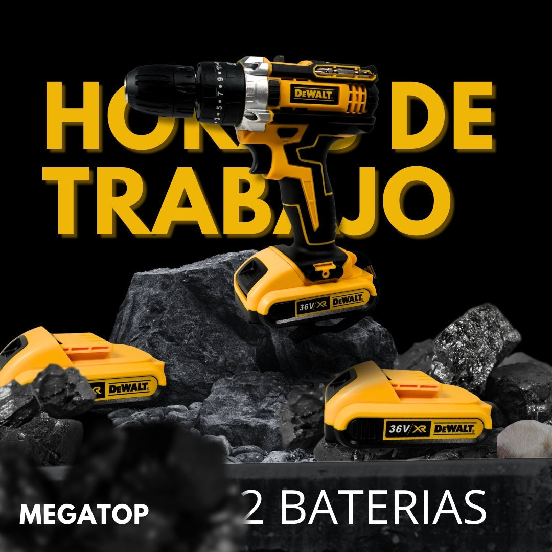TALADRO DEWALT 36V + TALADRO DE ALTO IMPACTO - OFERTA ESPECIAL 🔥
