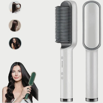 "GlowCharm™ – Tu Estilo, Tu Brillo" - Alisador 2 en 1