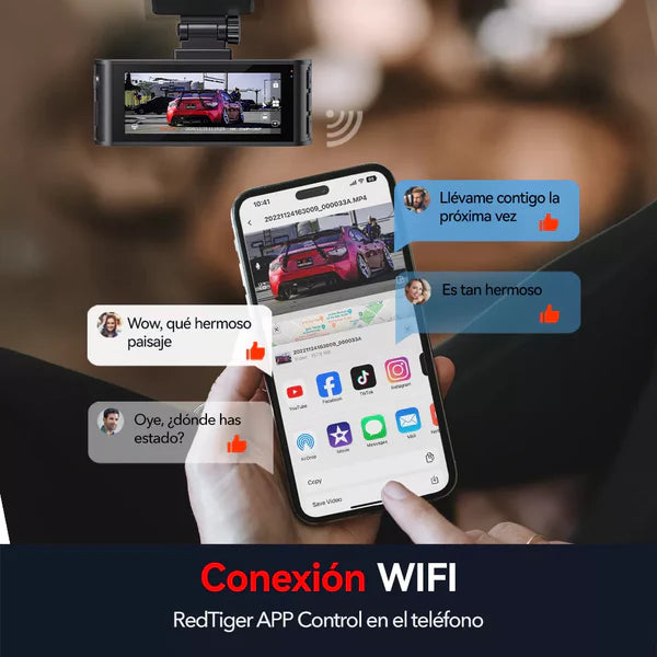 AutoPilot Cam 360 🚗📹 Cámara Frontal y Trasera 4K