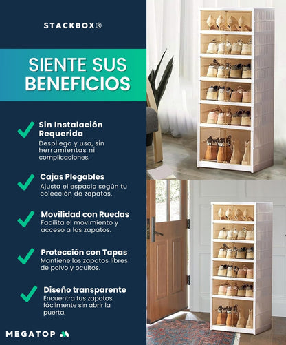 Zapatera Plegable multiusos