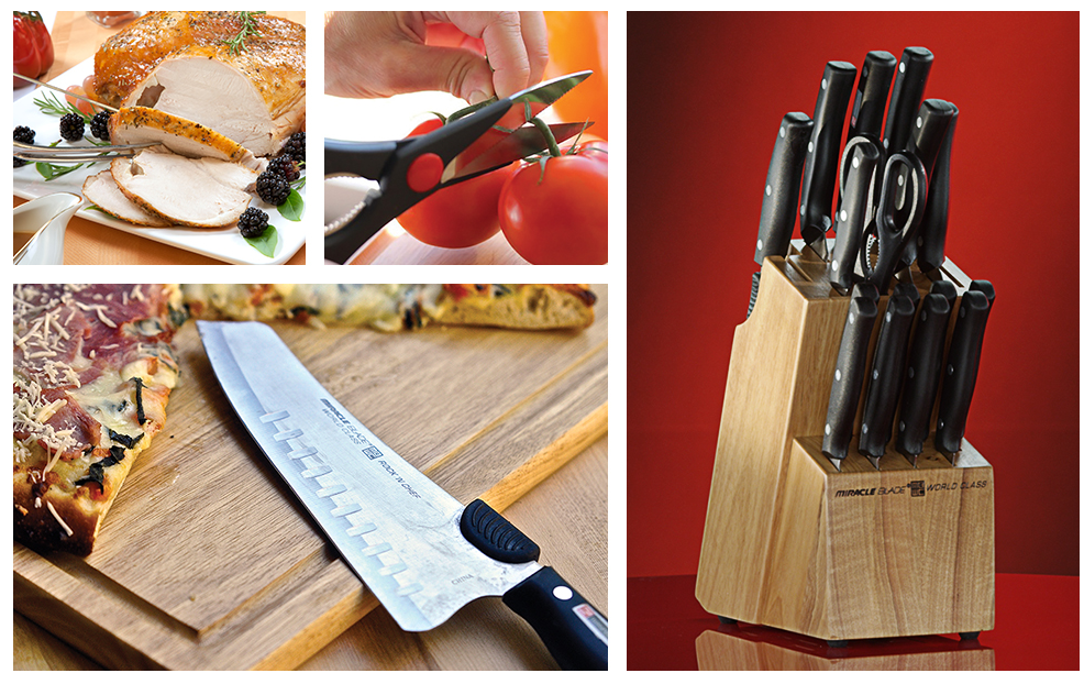 🔪 Miracle Blade – Set de 13 Cuchillos Profesionales | Precisión y Durabilidad