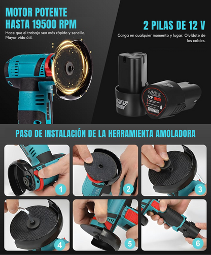AMOLADORA INALÁMBRICA - MAKITA