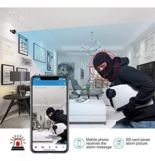 Mini camara espia magnetica full hd 4k ultra vision📹