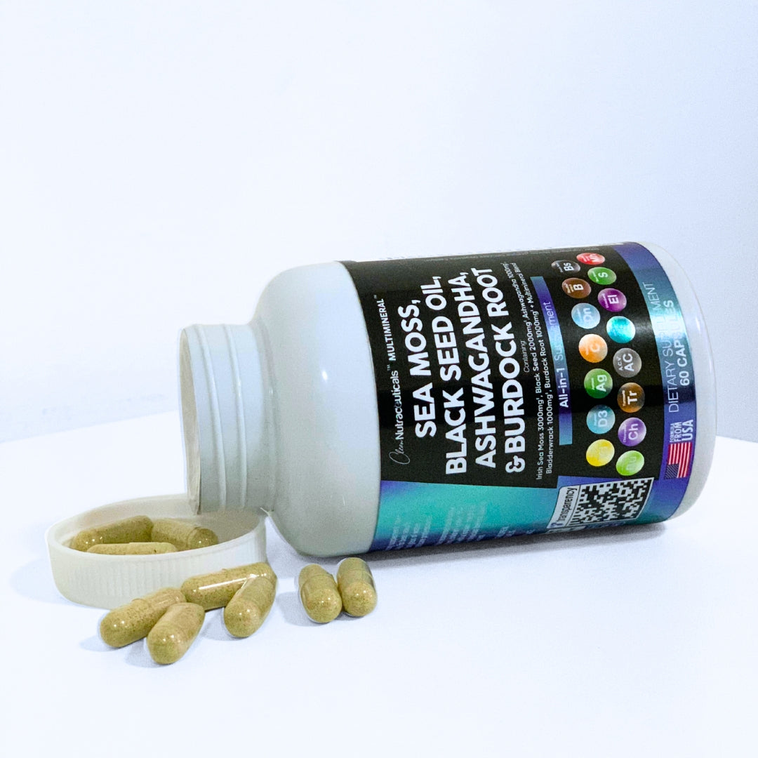 SEA MOSS XTREME – Aumenta Energía, Quema Grasa y Define Músculo | Fórmula con Ashwagandha