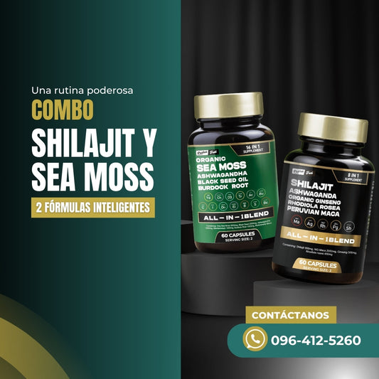COMBO SHILAJIT Y SEA MOSS