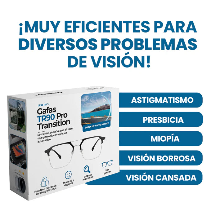 Gafas Multifocales Transition 👓 Promo﹗Paga 1 Recibe 2⚠️